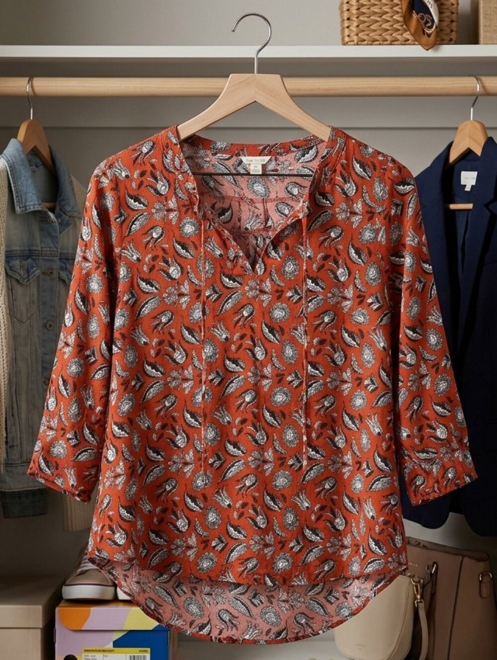 CATO womens Paisley Large